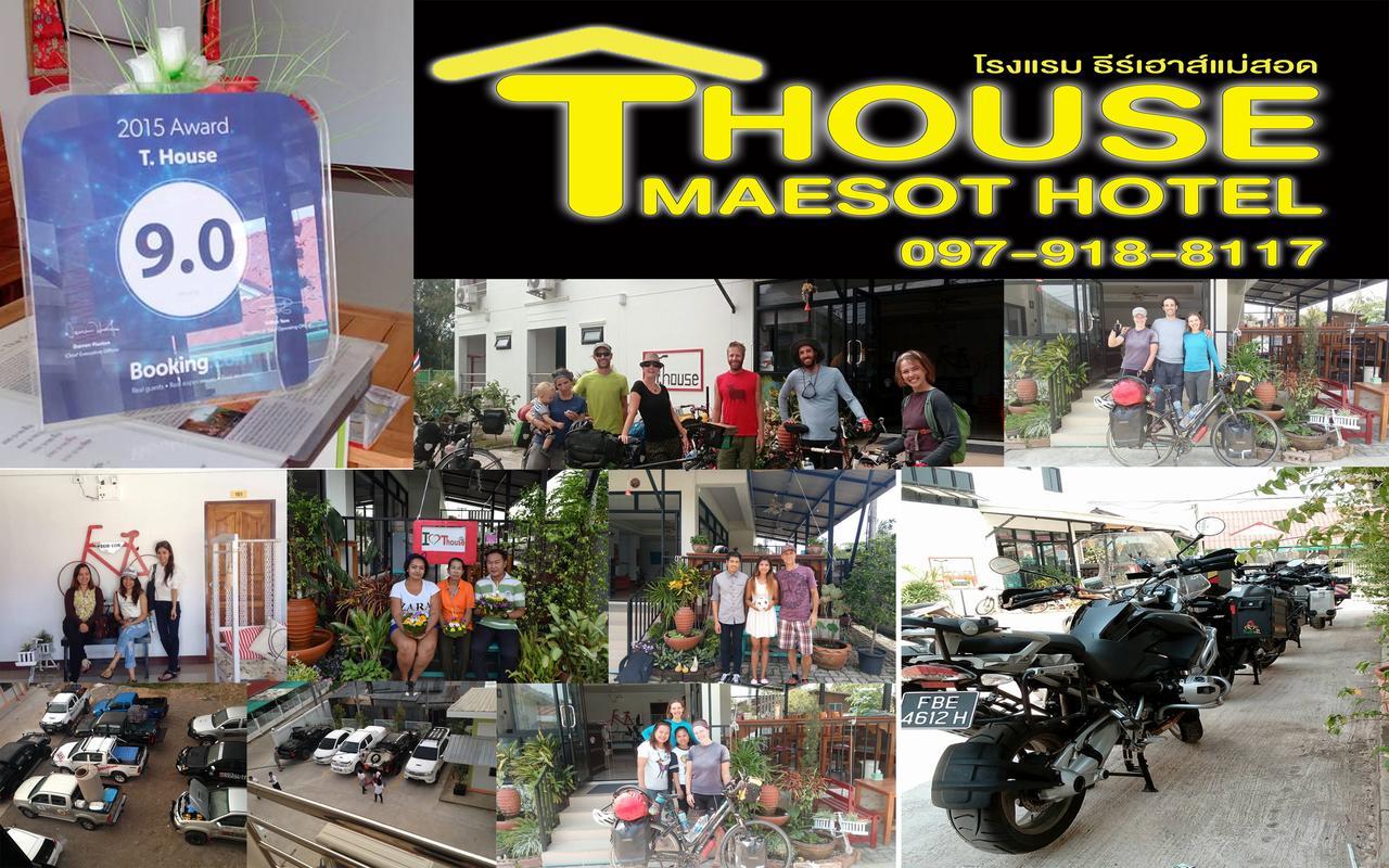 T. House Hotel Mae Sot Exterior foto