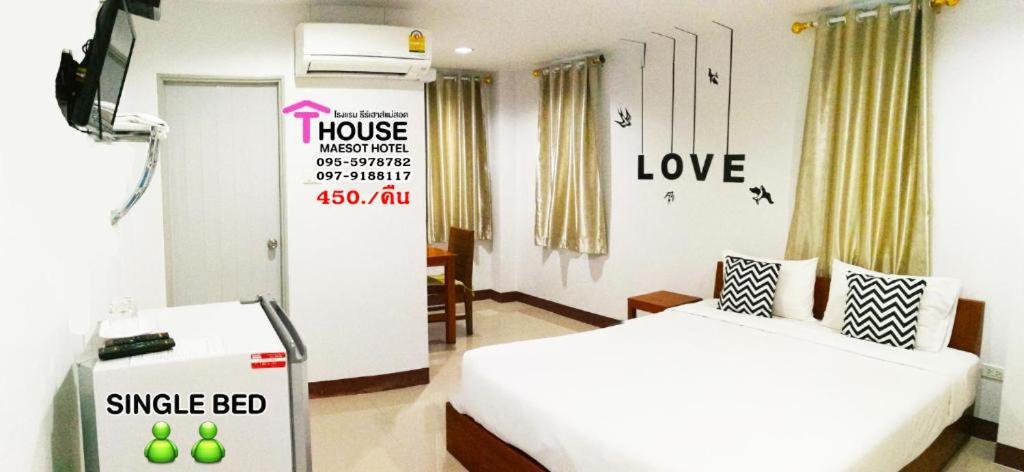T. House Hotel Mae Sot Exterior foto