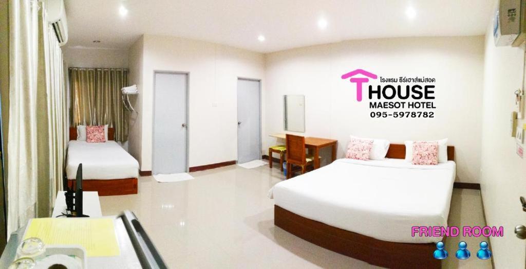 T. House Hotel Mae Sot Exterior foto